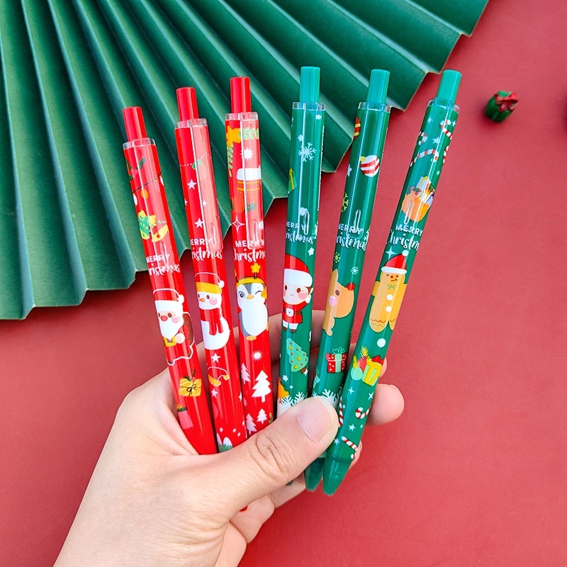 

Pena Gel 0.5mm Standart Pulpen Gel Bermotif Natal