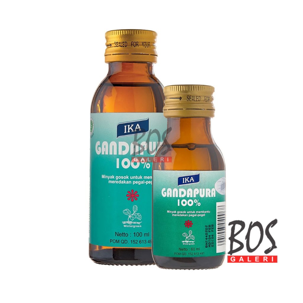 Minyak Gandapura Murni 100% Minyak gosok Ikapharmindo