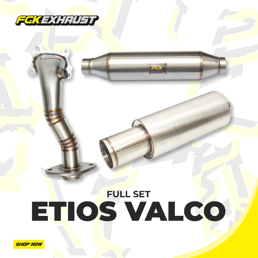 FCK Full System Toyota Etios Valco  Knalpot Mobil