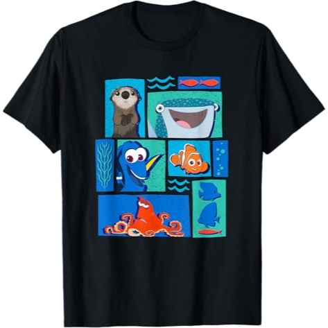 Kidsnesia - Disney PIXAR Finding Dory Characters T-Shirt