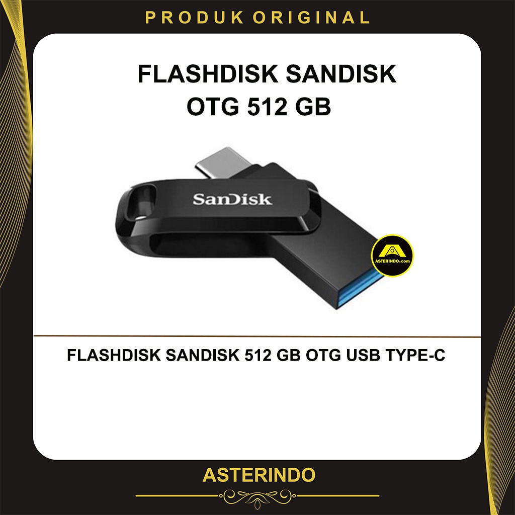 Flashdisk Sandisk OTG 512GB USB Type C 512GB TypeC