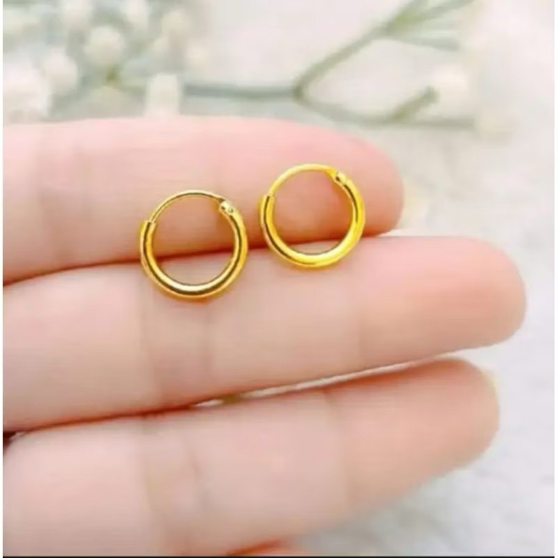 Anting Polos Bulat Gipsy Hook Xuping