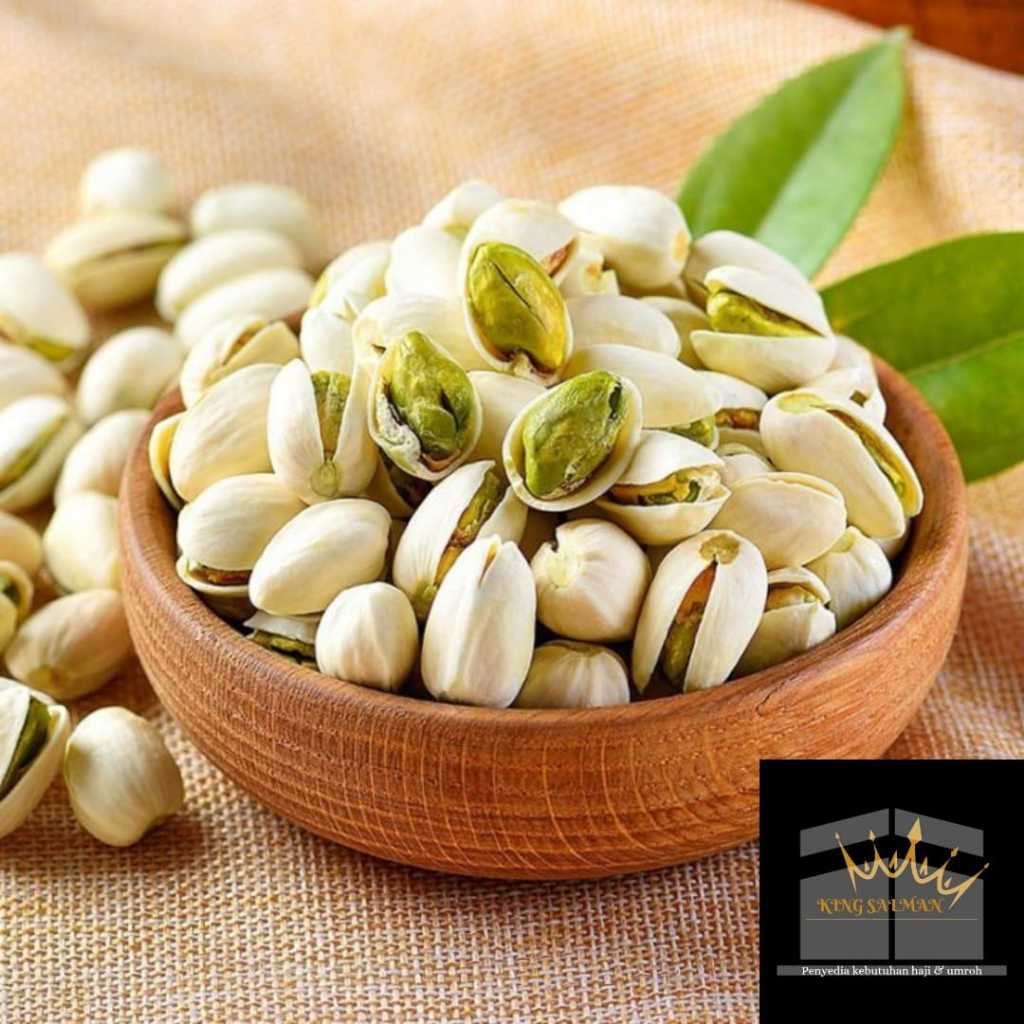 

Oleh-oleh Haji dan umroh, Kacang Pistachio kemasan 250gr, 500gr dan 1000gr