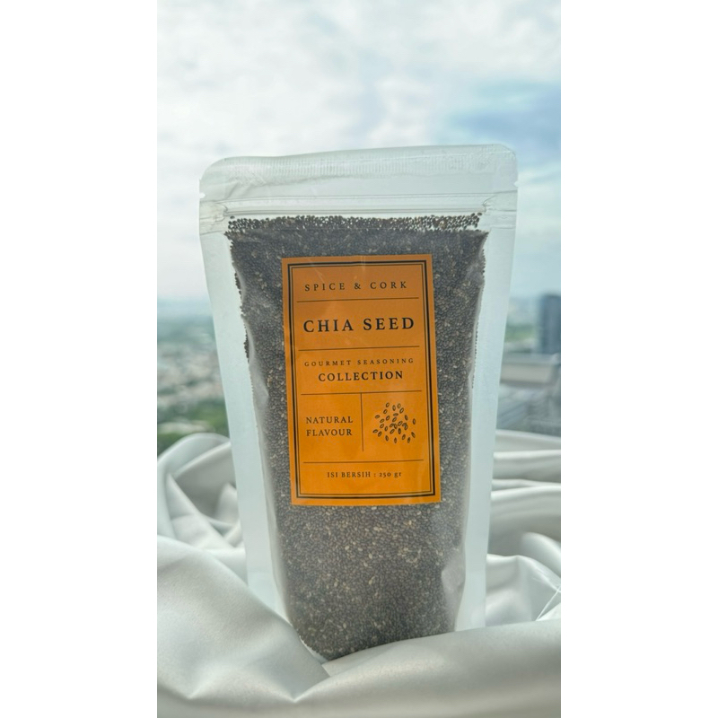 

250gr Organic Black Chia Seed Premium Quality / USDA