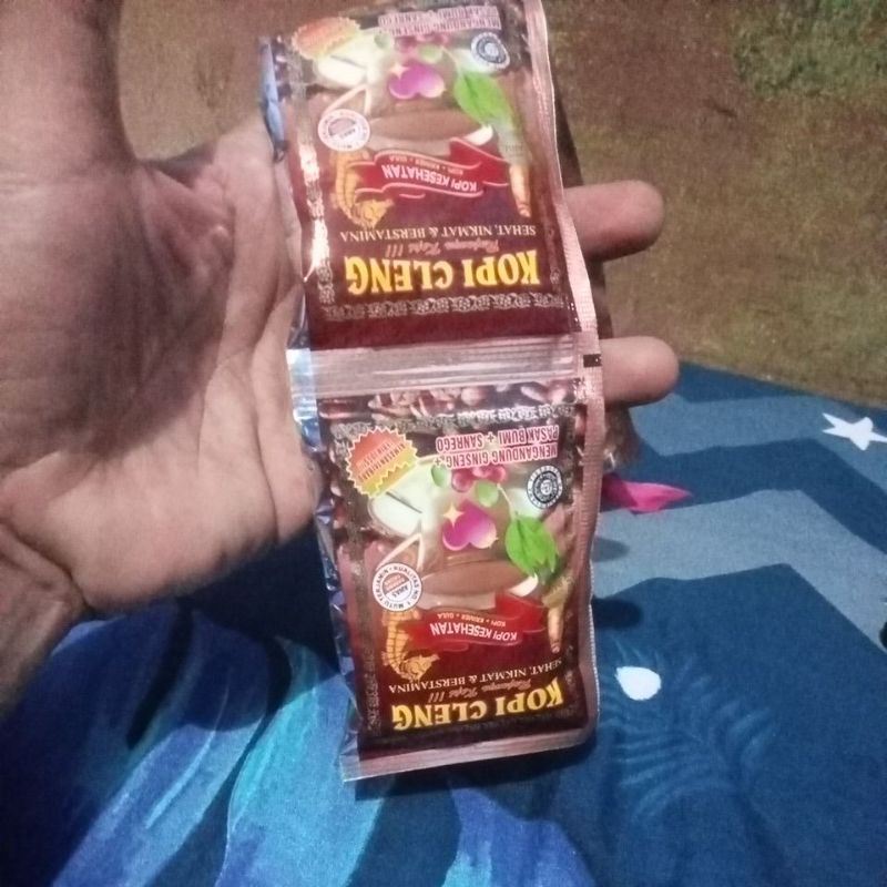 

kopi bubuk isi 10 sachet minuman clenghe