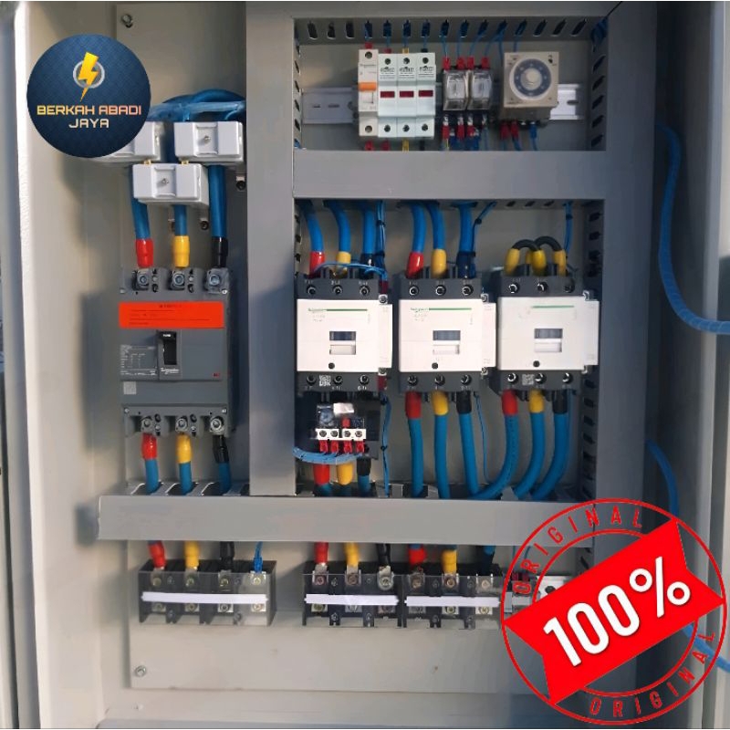 panel star delta 37kw 50hp / 45kw 60hp analog meter