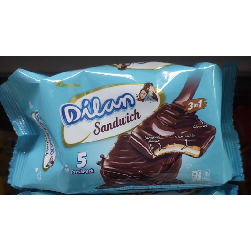 

Dilan Sandwich coklat 80g