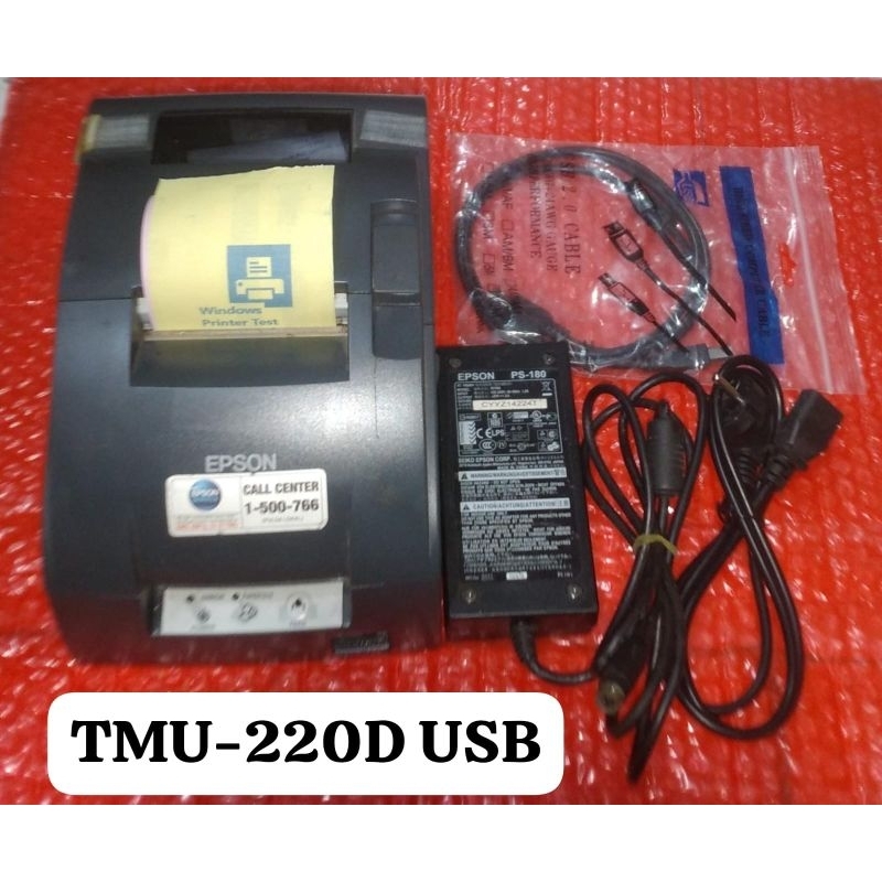 Printer Kasir Cetak Struk Rangkap Epson TM-U220D TM-U220PD TM-U220 TMU220 TM-220 Dotmatrix