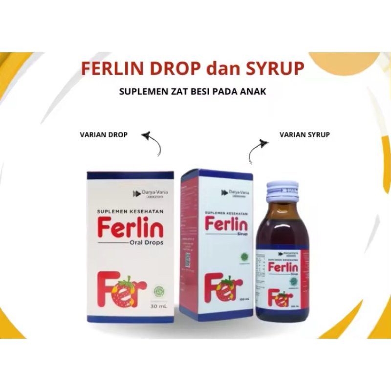 FERLIN DROP SUPLEMEN ZAT BESI.