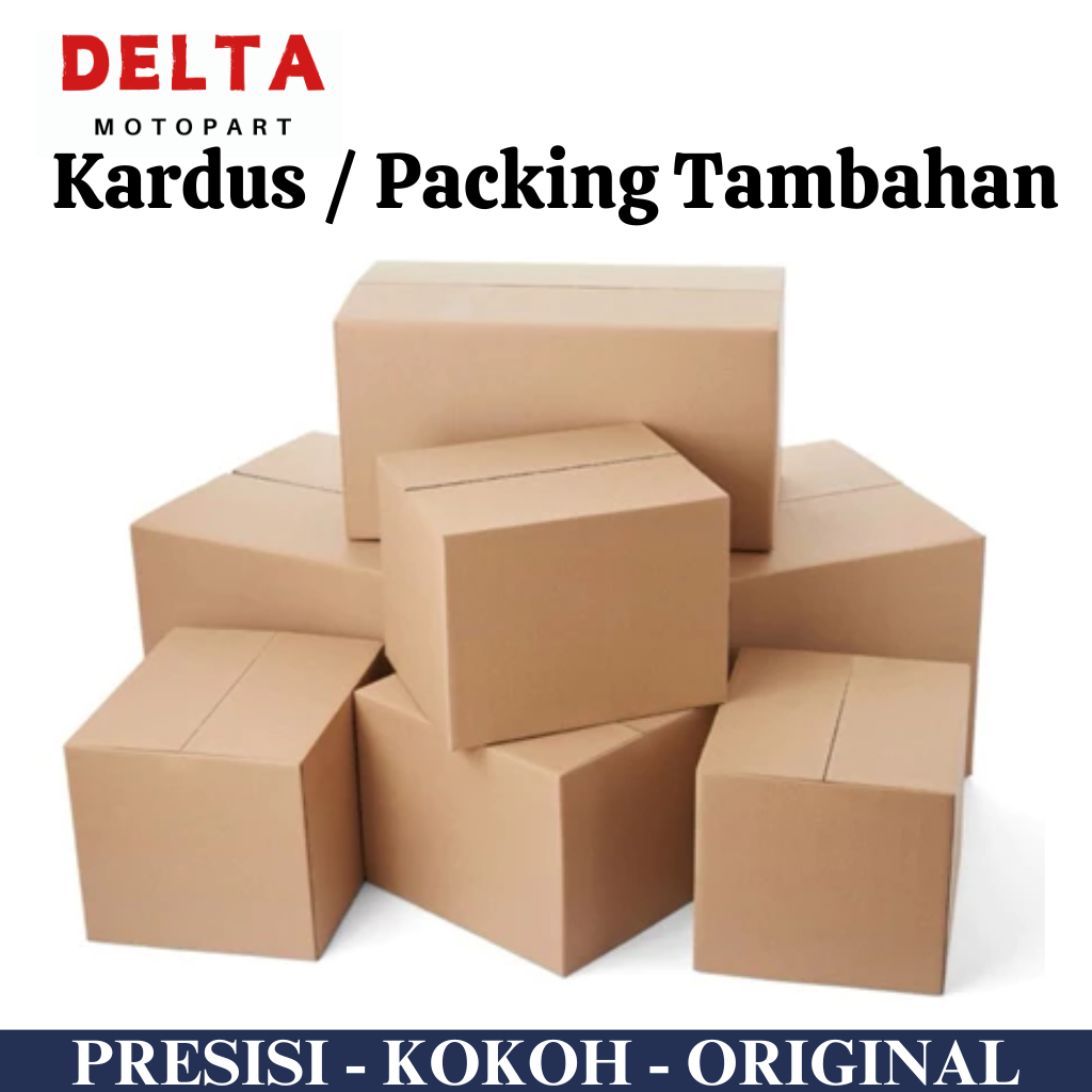 

Kardus tambahan extra packing agar barang lebih tebal