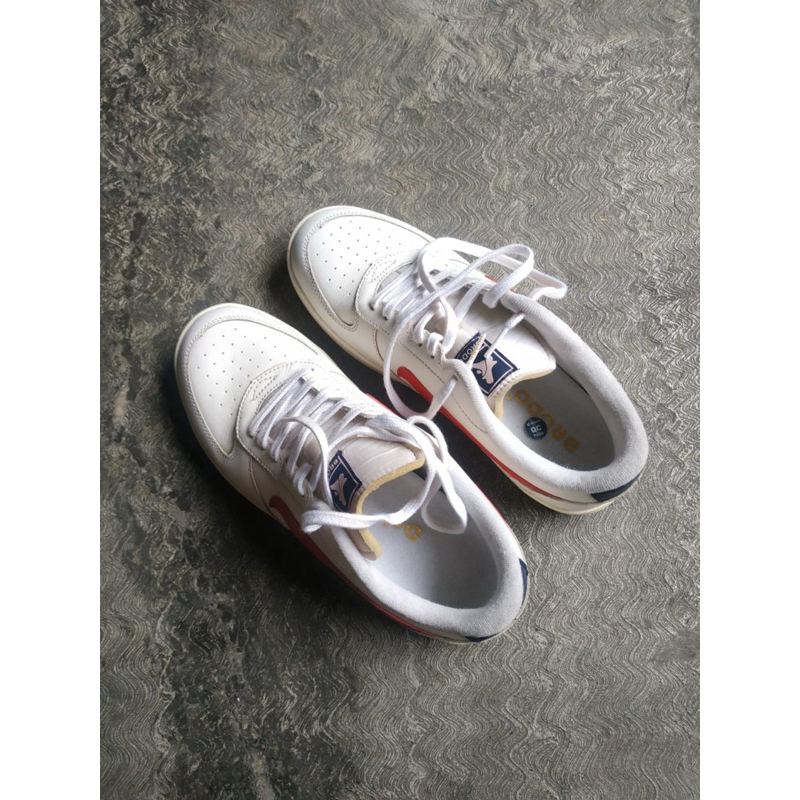 Brodo Sneakers White Shoes Active Corado White Navy Red
