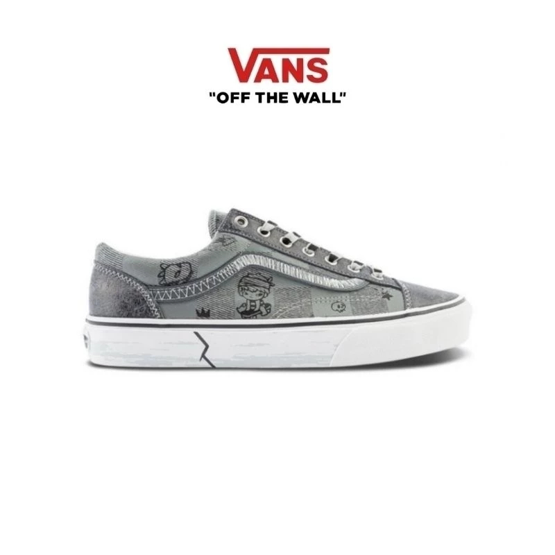 Vans Style 36 x Hirono Grey Black Original