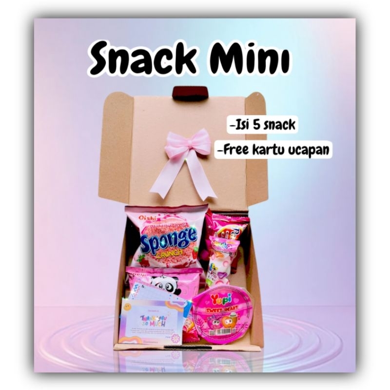 

Gift Box Hampers Mini Snack Ulang Tahun | Snack Box Kado | Gift Box For Sidang | Gift Box Snack Hadiah Pink