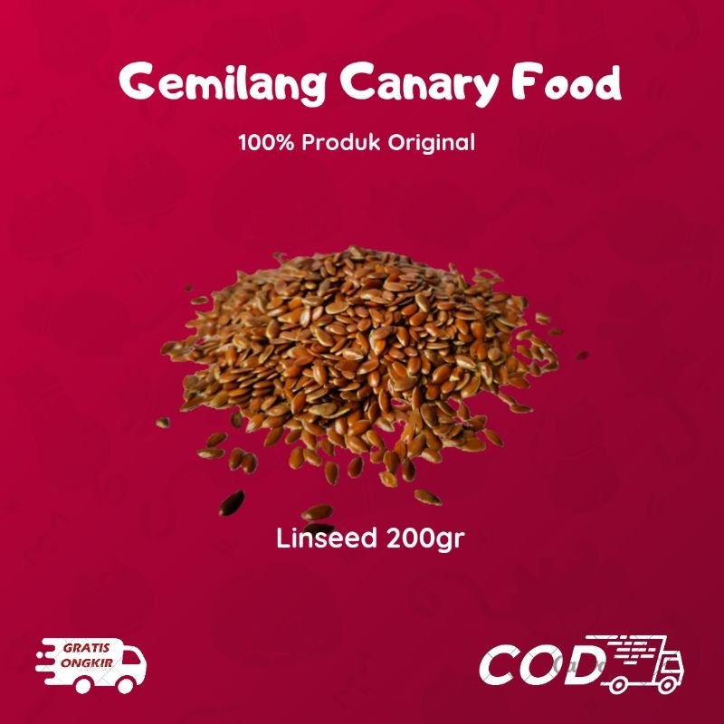 

77gemilang Biji linseed 200gr