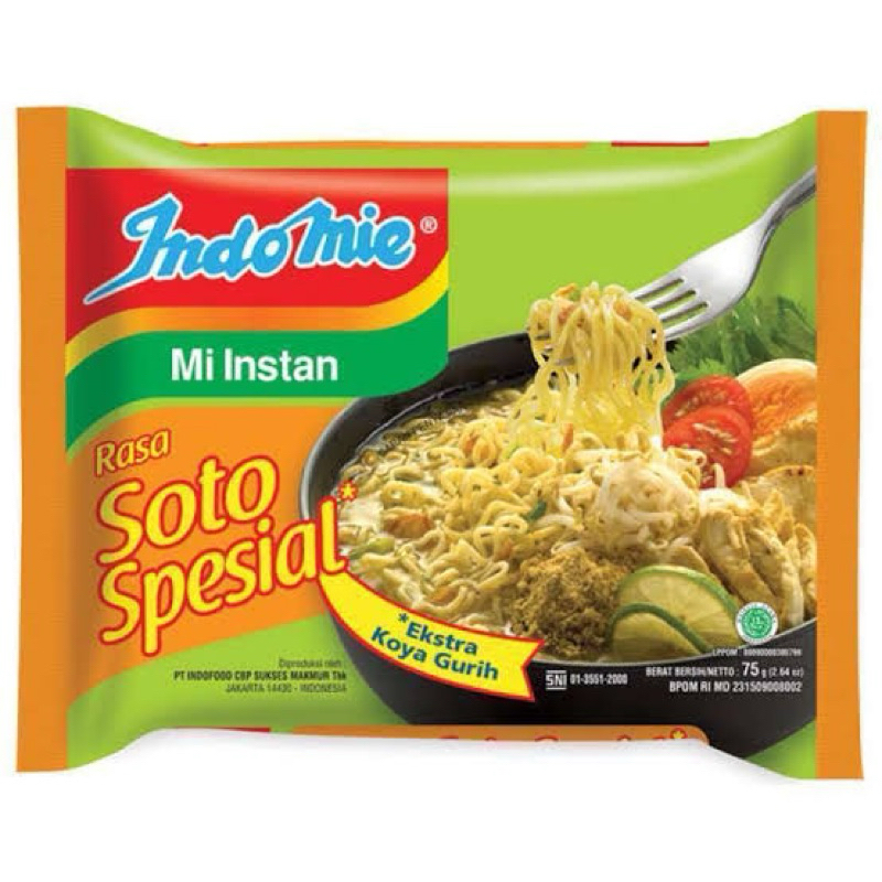 

Indomie soto spesial