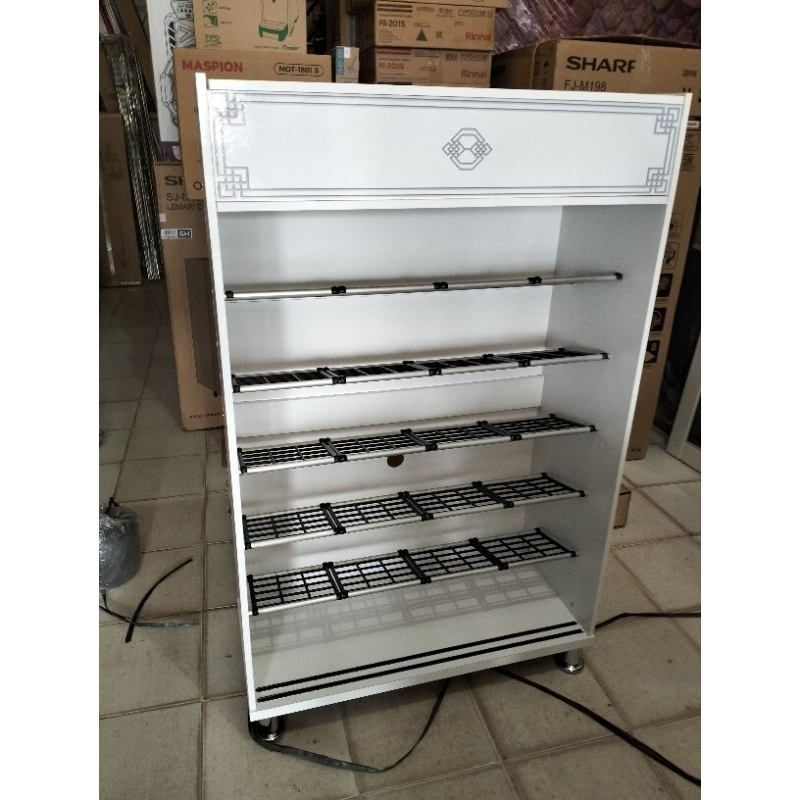 Rak sepatu Sliding/Lemari sepatu geser