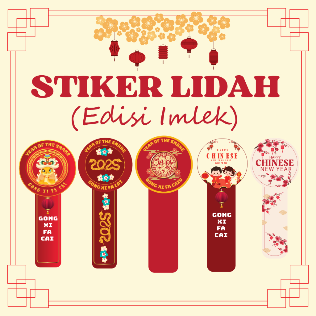 

STIKER BULAT TOPLES IMLEK Hampers 1 HARI JADI FREE DESAIN