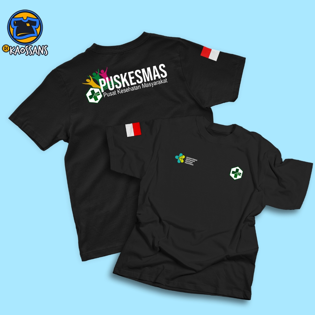 Kaos Pria PUSKESMAS PERAWAT Dewasa Baju Atasan Unisex Dikaossans