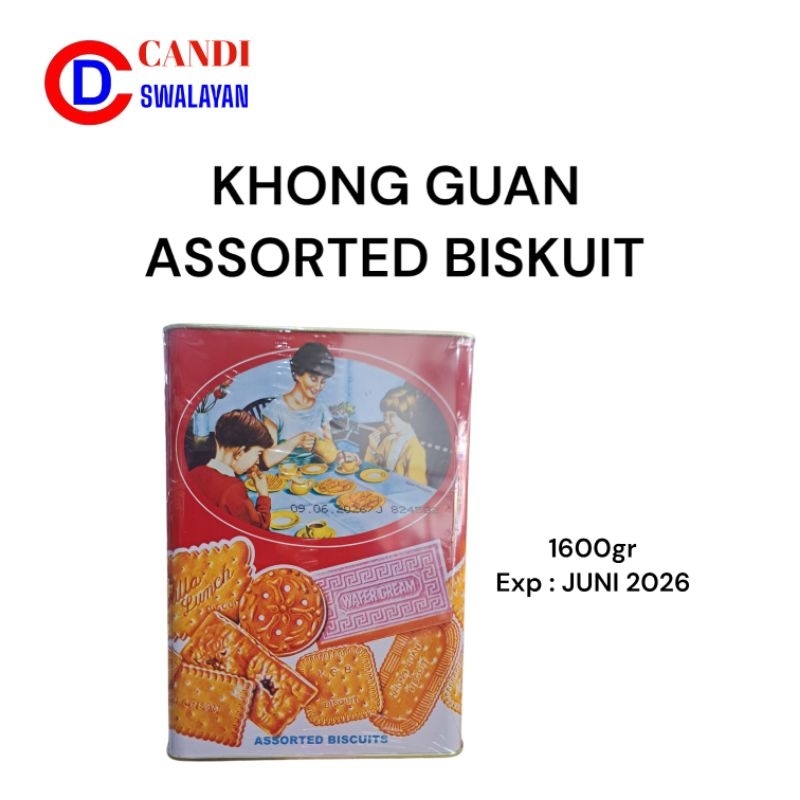 

KHONG GUAN Biskuit Assorted 1600gr