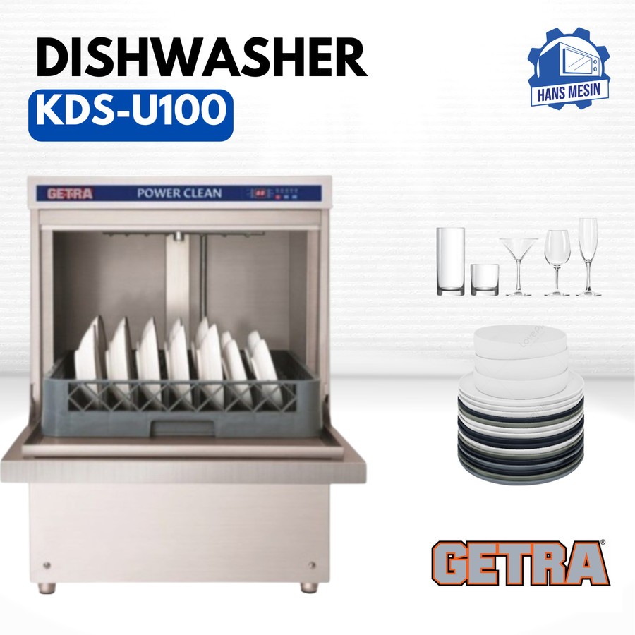 Getra KDS-U100 Mesin Cuci Piring Commercial