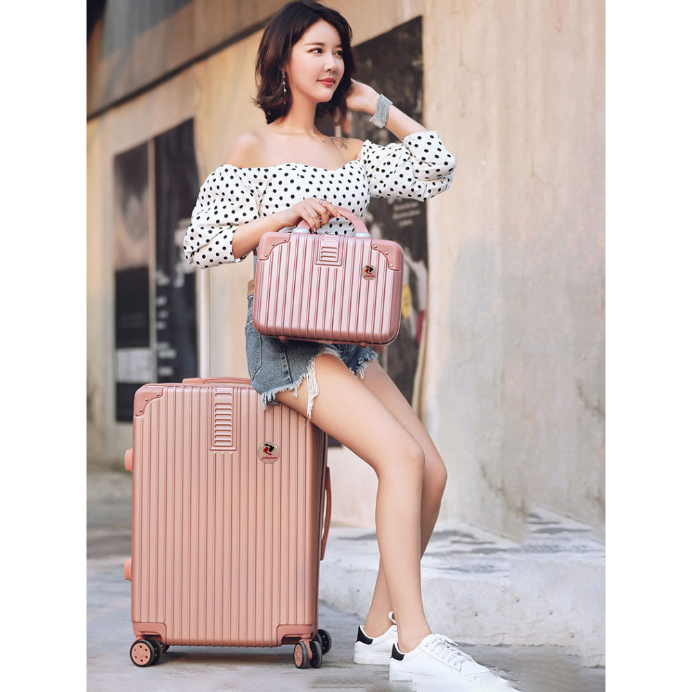 TERBARU Jzr Suitcase 20 inch Koper Koper Kabin Bagasi Koper Tas Travel Polo besar anak perempuan