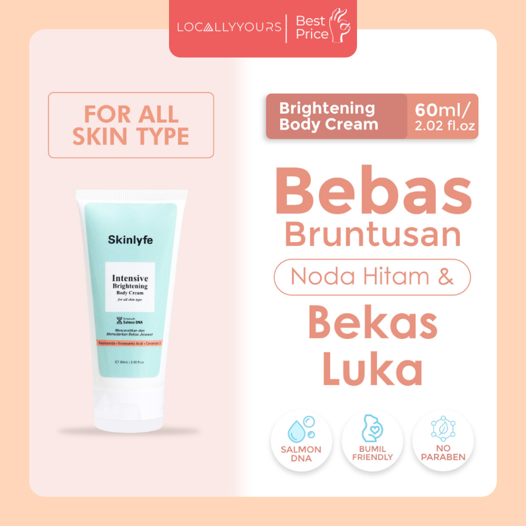Skinlyfe Penghilang Bekas Luka Menahun Cream Bekas Koreng Cacar Penghilang Strechmark Bopeng BPOM