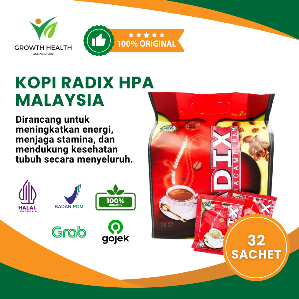 

KOPI RADIX HPA 32 SACHET MALAYSIA PRACAMPURAN