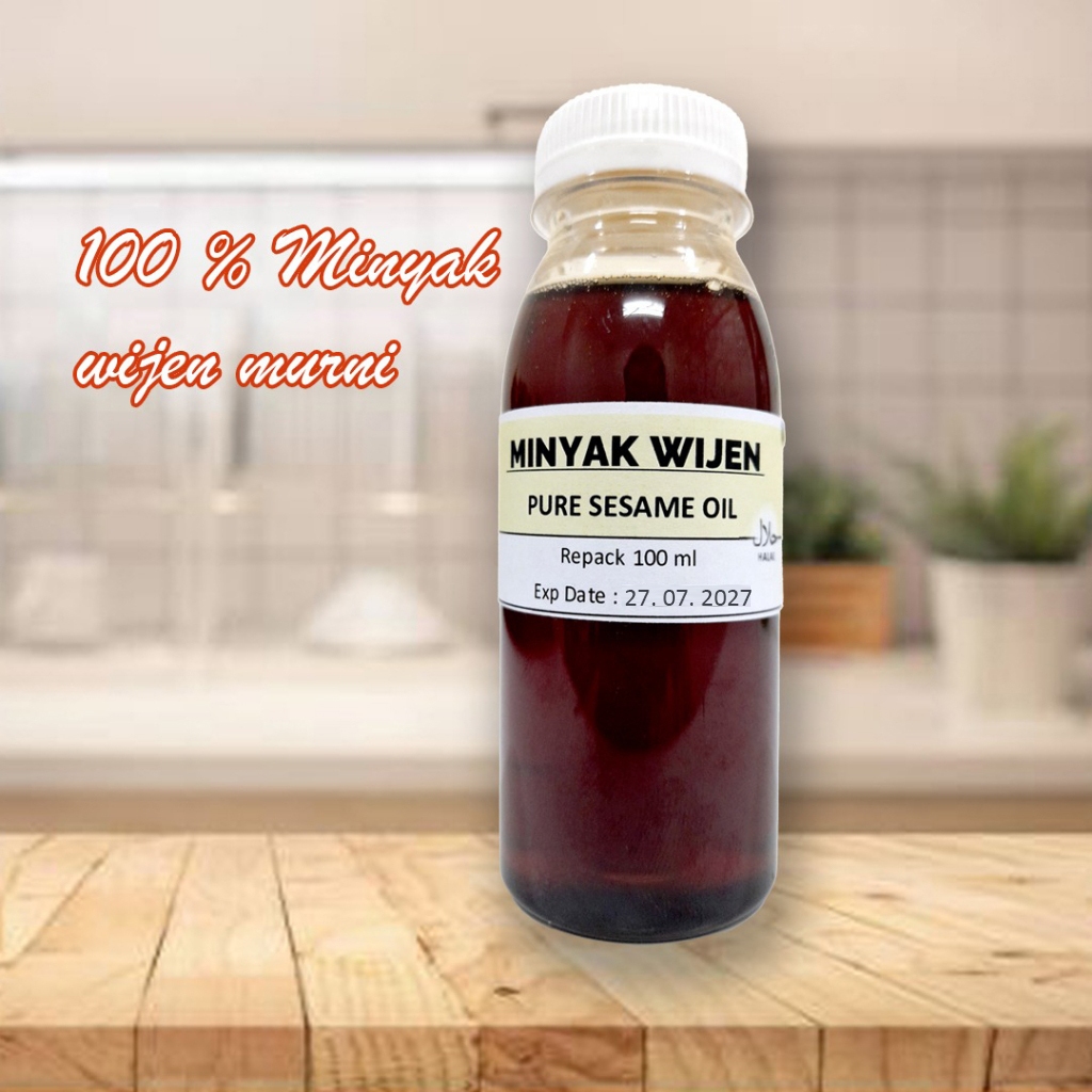 

Pure Sesame Oil / Minyak Wijen Murni 100 % Halal