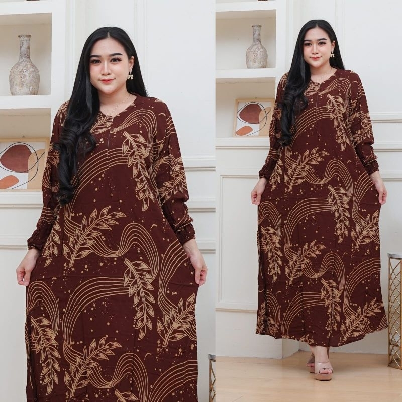 DASTER DRESS MAURA RAYON/DASTER BUSUI/DASTER RAYON RESLETING