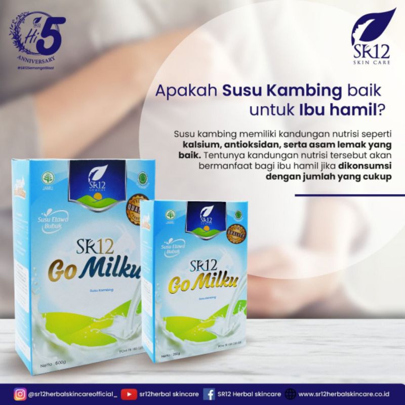 

Susu kambing etawa Gomilku SR12 Original