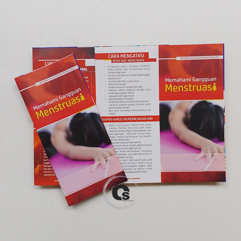 

Leaflet Mengatasi Gangguan Menstruasi - Apa Itu Dismenore - Brosur Kespro