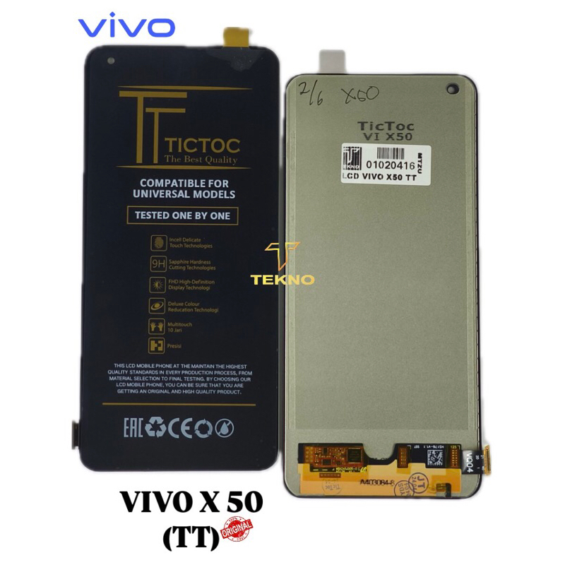 LCD VIVO X50 (TICTOC)fullset