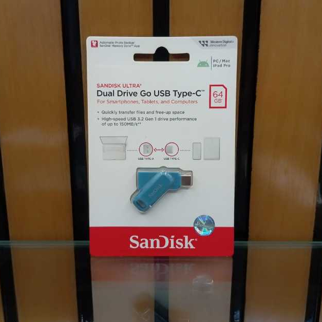 Flashdisk Sandisk OTG USB Type C 32GB 64GB