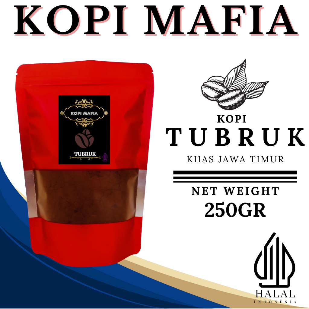 

kopi bubuk tubruk 250 gr rasa mantap