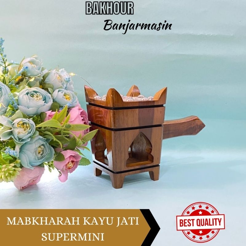 MABKHARAH KAYU JATI SUPER MINI