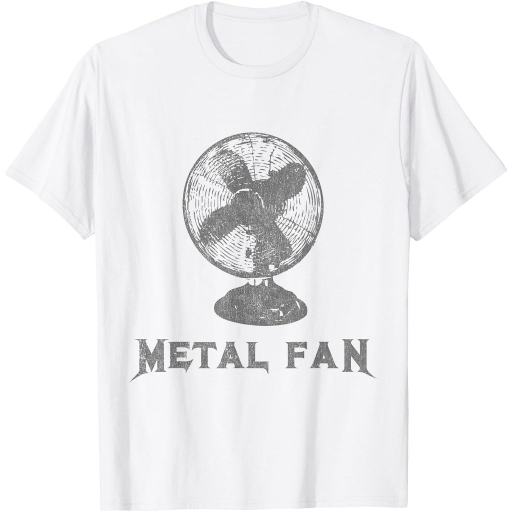 Kaos Dewasa Metal Fan Funny Heavy Metal Music T-Shirt Fashion Baju Atasan Anak Laki Laki Perempuan D