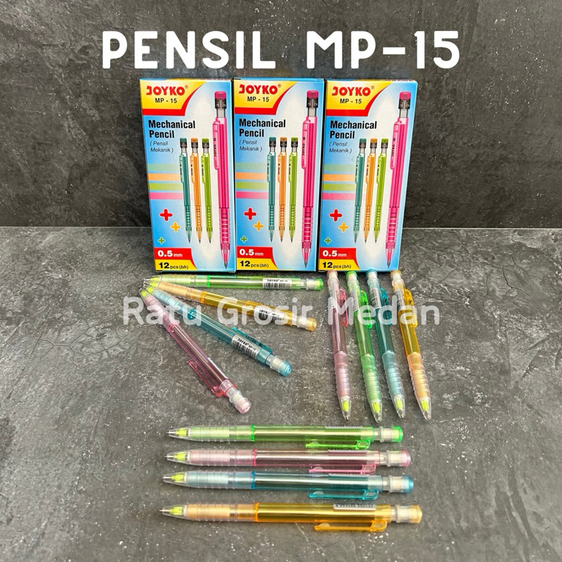 

PENSIL MEKANIK JOYKO MP-15 0.5MM PER LUSIN (12PCS)