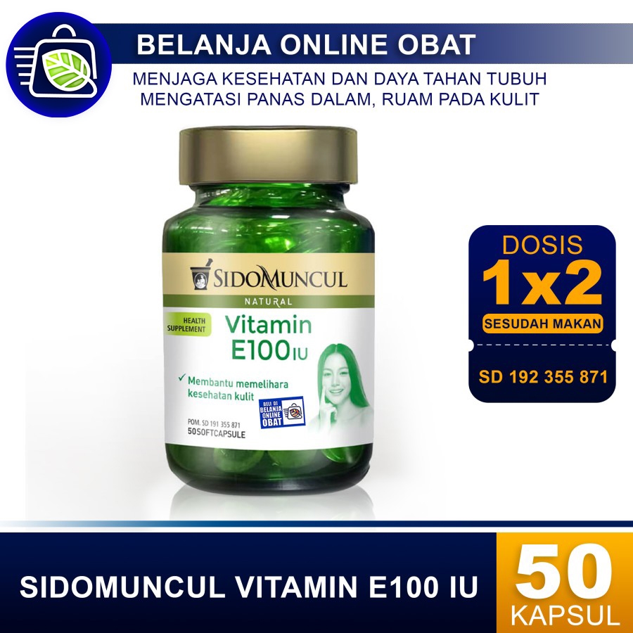SIDOMUNCUL VITAMIN E100 IU