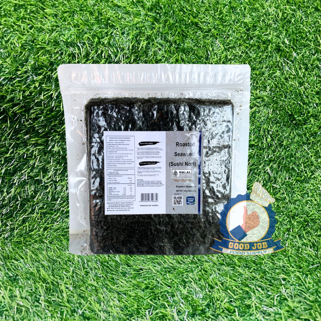 

YOUNG SHIN Sushi Nori Kimbab 50 S (125g)│ Nori Gimbab Import Lembar Rumput Laut--