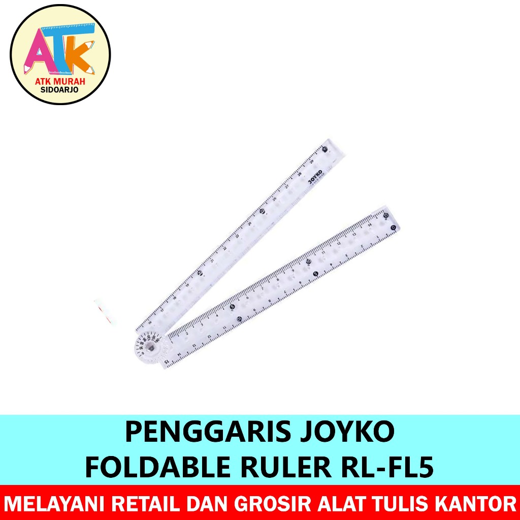 

PENGGARIS LIPAT JOYKO FOLDABLE RULER RL-FL5