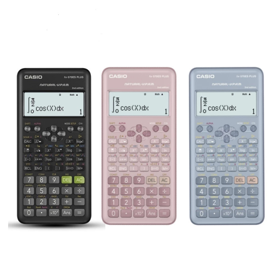 

Kalkulator Sekolah/Kuliah Casio FX-570ES PLUS 570es 570 es warna GARANSI 1 TAHUN