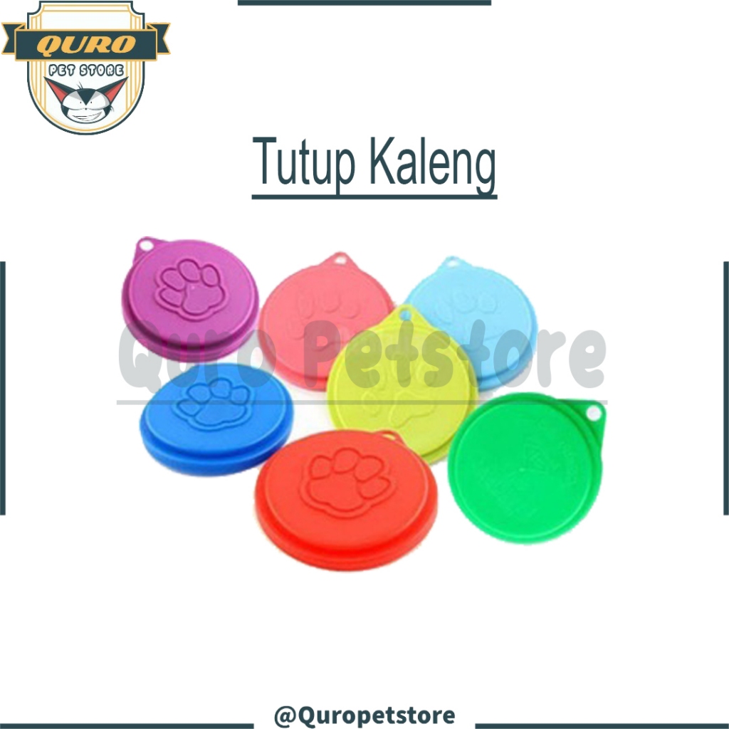 Tutup Makanan Kaleng Kucing dan Anjing / Penutup Kaleng Makanan Kucing