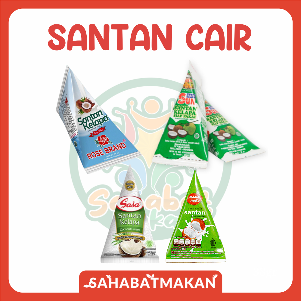 

Santan Kelapa Cair / Sun Kara / Sasa / Rosebrand / Mamakoko — Sahabat Makan Sayur Jogja