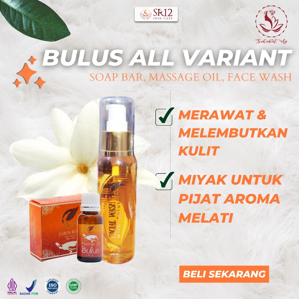 BULUS FAMILY - SABUN BULUS - FACIAL WASH BULUS - MINYAK BULUS SR12