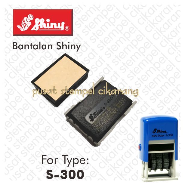 

Bantalan Stempel Shiny S-300 / Tanpa Warna