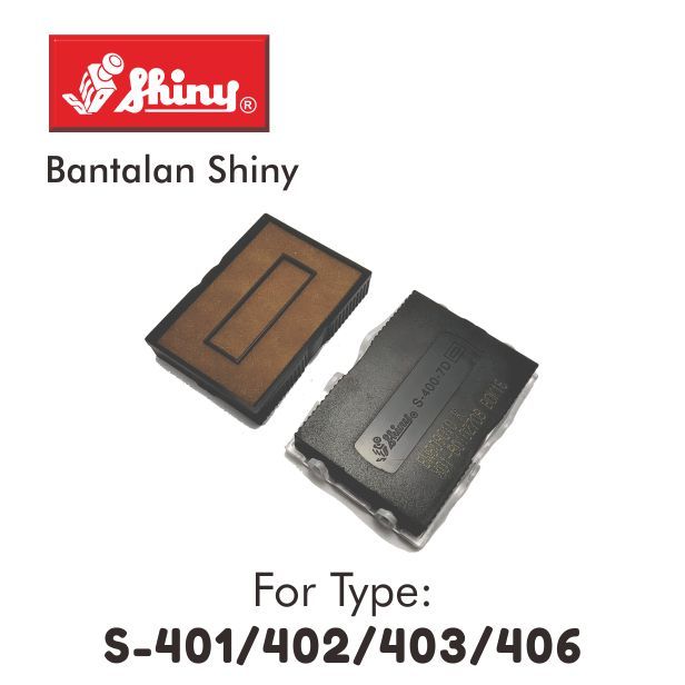

Bantalan Stempel Shiny Type S-401/402/403/406/ Tanpa Warna