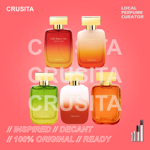 [DECANT] CRUSITA Tea Collection Es Teh Manis GenMaicha Iced Lychee Peach Thai Tea