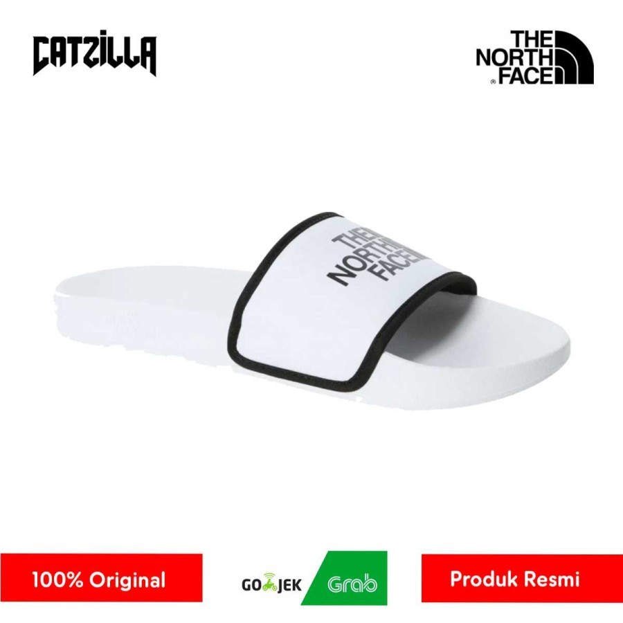 Sandal Selop The North Face TNF Base Camp Slide III Sandal - White Black