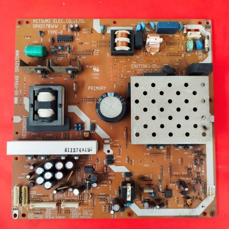 power suplay ori regulator psu tv Toshiba 42AV550E normal