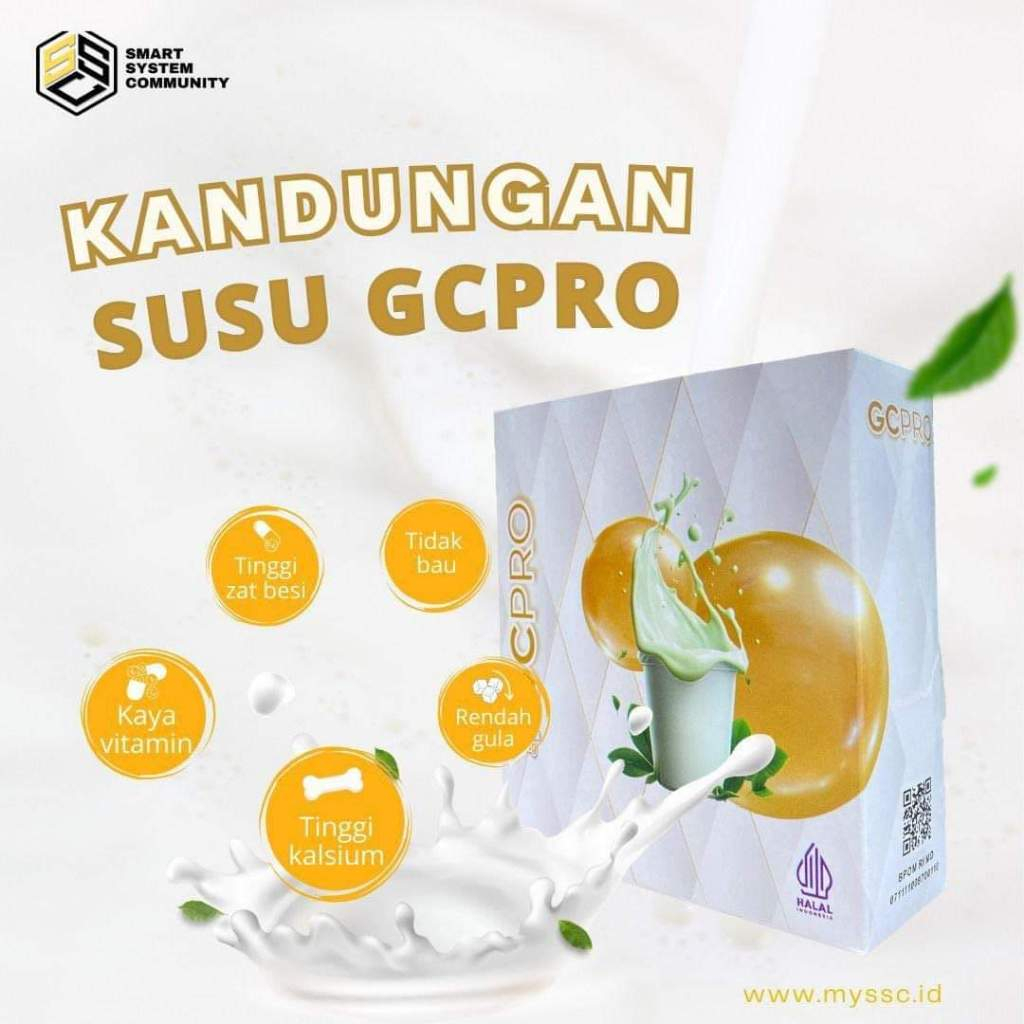 

GCPRO MILK | GC PRO SUSU KAMBING ETAWA 1 BOX ISI 10 SACHET